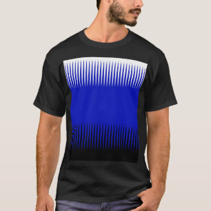 Wave Design Blue T-Shirt