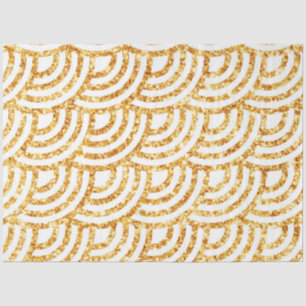Wave Gold Sun Glitter Boho Popular Collection Tissue Paper