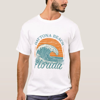 Wave Hello to Sunshine – Daytona Beach Retro Tee
