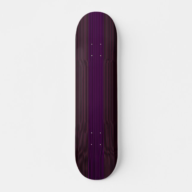 Wave Line Skateboard (Front)