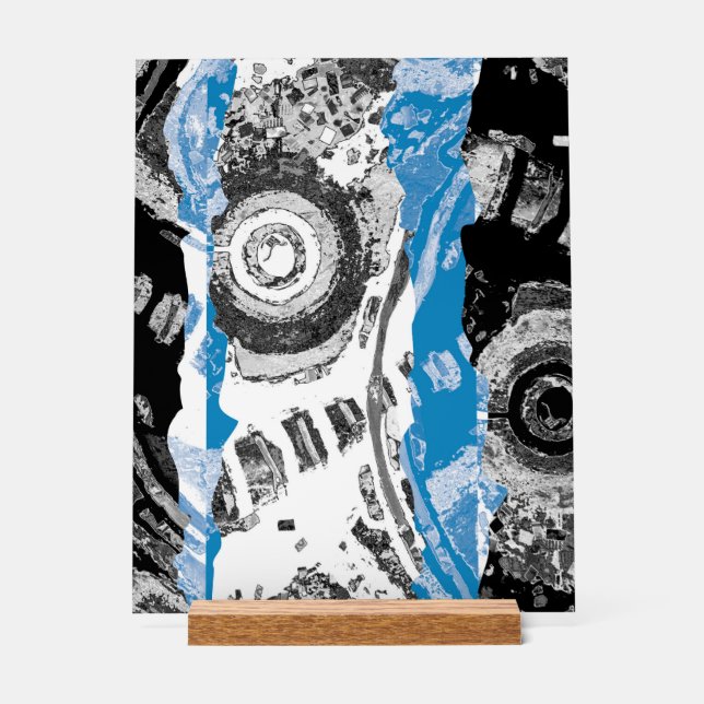 Wave Mechanism – Abstract Custom 11" x 14" Acrylic (Recto)