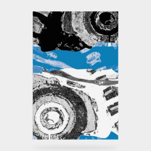 Wave Mechanism – Custom 20" x 30" Acrylic Sign