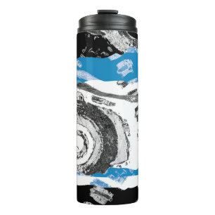 Wave Mechanism – Custom Chiffon Scarf (40" x 40", Thermal Tumbler