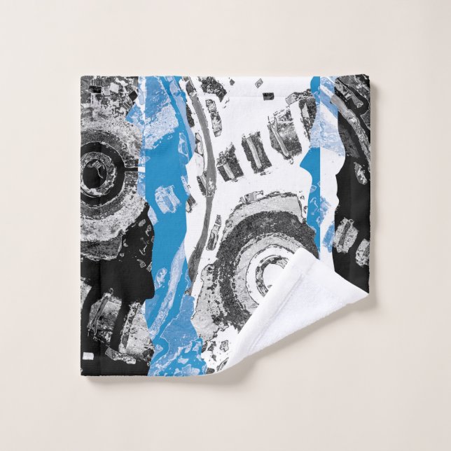 Wave Mechanism – Custom Towel 13" x 13" Wash Cloth (Wash Cloth)