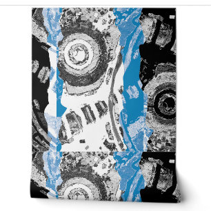 Wave Mechanism – Custom Wallpaper (2' x 4')