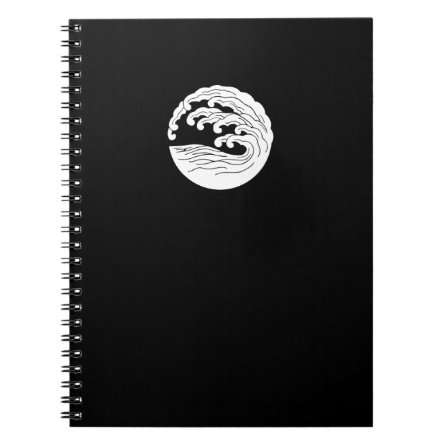 Wave Mon Notebook Black (Front)