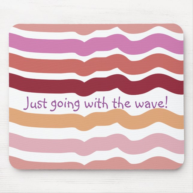 Wave Mouse Pad (Front)