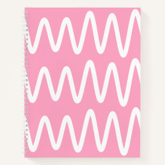 Wave No. 3 - Notebook (Flamingo Pink)