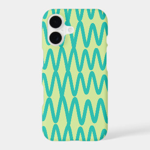 Wave No. 5 - Phone Case (Lime)