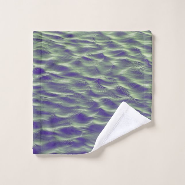 Wave on body of water wash cloth (Wash Cloth)