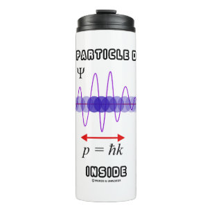 Wave-Particle Duality Inside Uncertainty Principle Thermal Tumbler