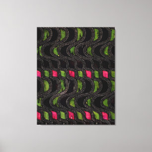 Wave Pattern Canvas Print