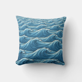 Wave pillow