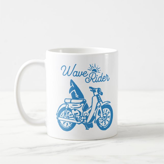 Wave Rider Coffee Mug (Left)