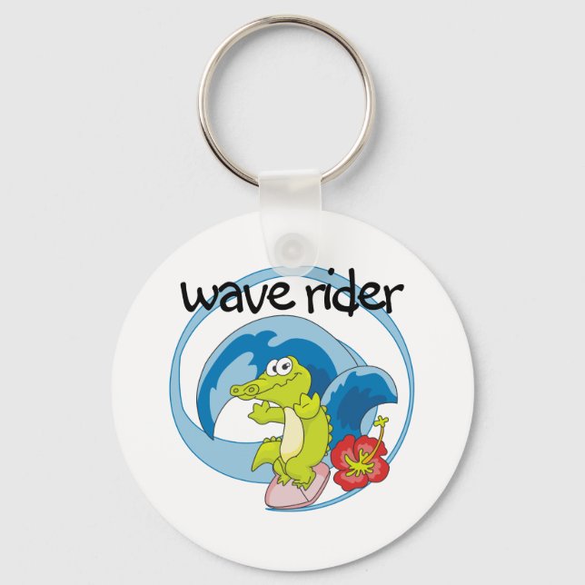 Wave Rider Keychain (Front)