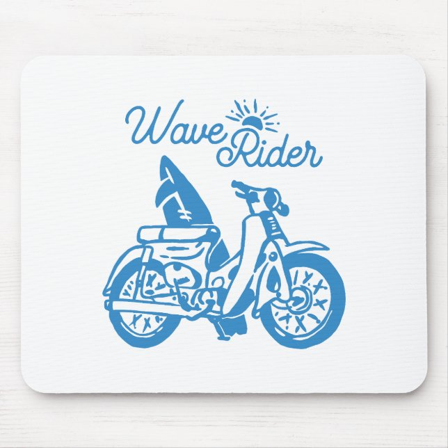 Wave Rider Mouse Pad (Front)