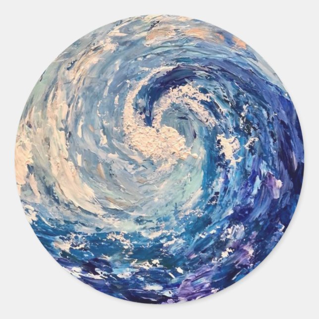 Wave Stickers (Front)