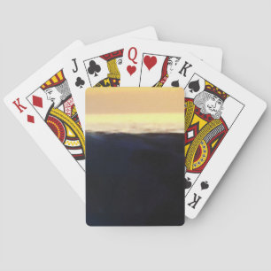Wave & Sunset Horizon Playing Cards