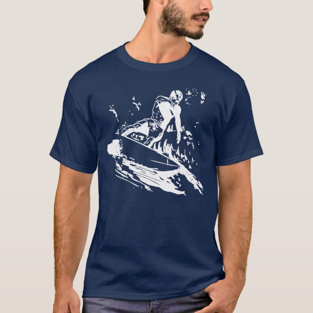 Wave Surfing T-Shirt (Front)