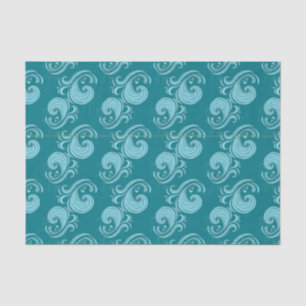 Wave Swirls Tissue Paper