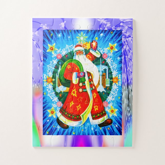 Wave to Santa Jigsaw Puzzle (Vertical)
