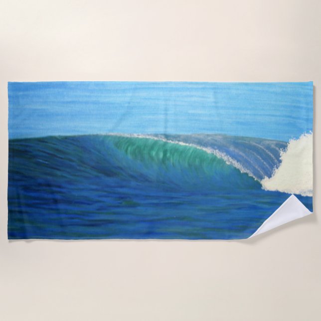 Wave towel beach  (Front)