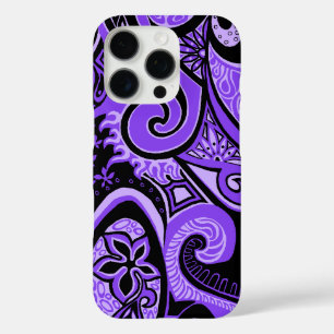 Wave Trip Vintage Psychedelic Floral Paisley iPhone 16 Pro Case