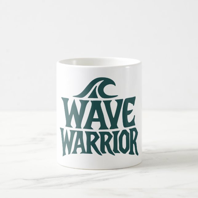 Wave Warrior Coffee Mug (Center)