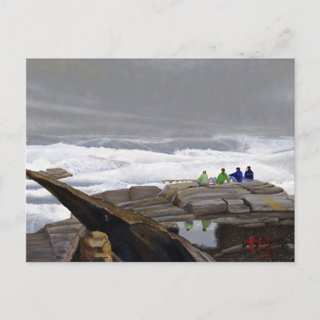 Wave Watchers Postcard (Front)