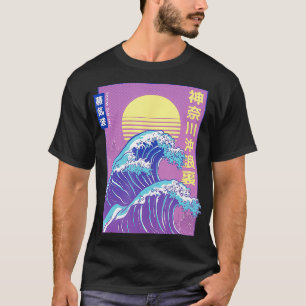 Wave Water Ocean Sea Japan Japanese Art Beach Summ T-Shirt