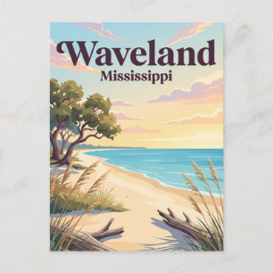 Waveland, Mississippi Postcard