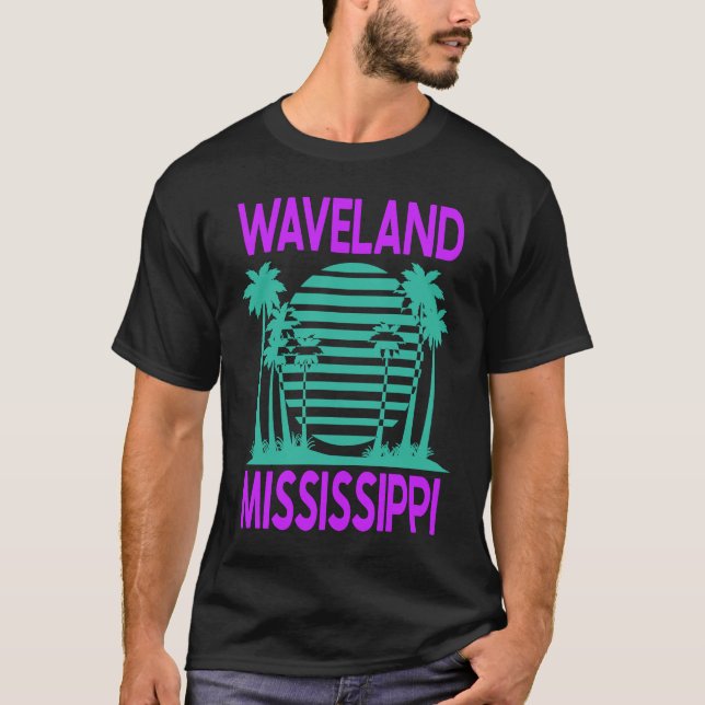 Waveland Vacation  1 T-Shirt (Front)
