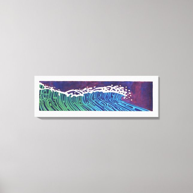 WAVES #3 CANVAS PRINT (Front)