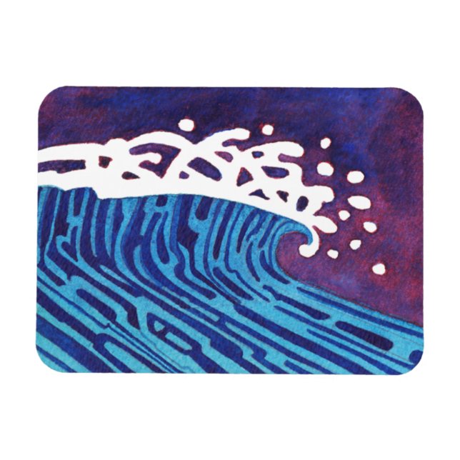 WAVES #3 MAGNET (Horizontal)