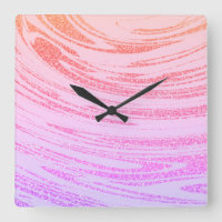 Waves Abstract Pink Rose Gold Glitter Pattern Gift