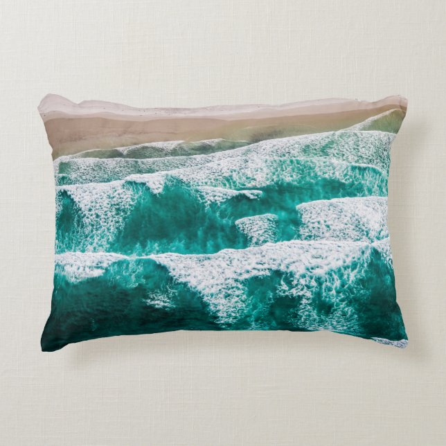 Waves Accent Pillow (Front)