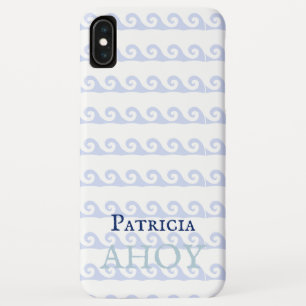 Waves Ahoy Custom iPhone XS Max Case