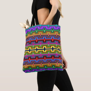 Waves Allover Tote Bag