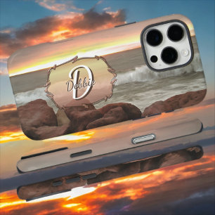 Waves and Boulders 0893 iPhone 16 Pro Max Case