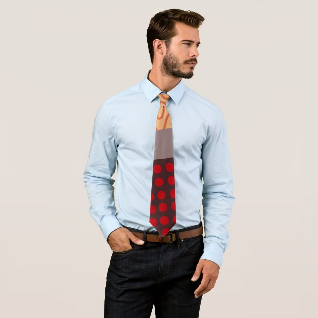 Waves and Rain Tie (In Situ)