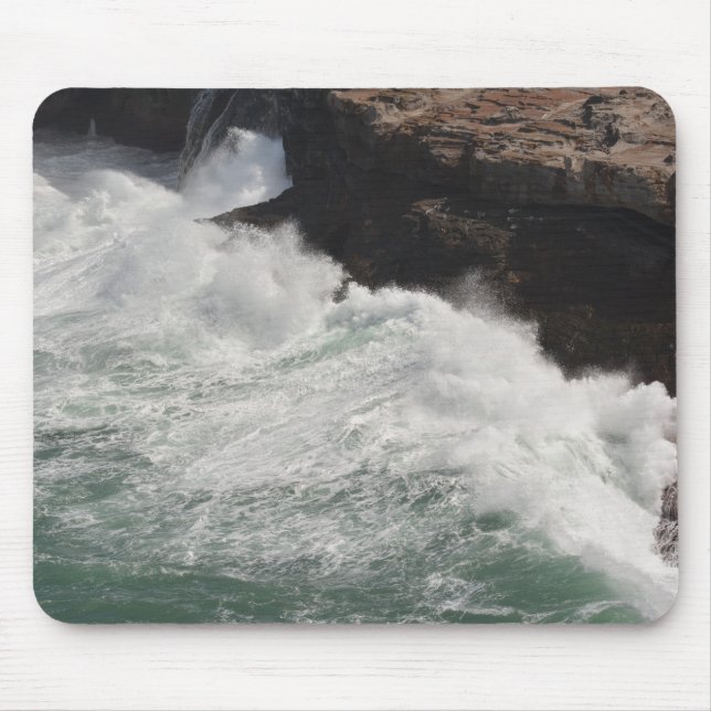 Waves at Kilauea Mouse Pad (Front)