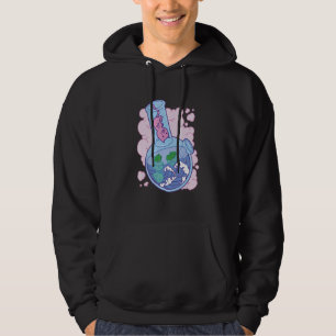 Waves Bong joint Cat Hoodie