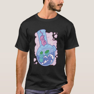 Waves Bong joint Cat T-Shirt