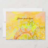 WAVES , bright red brown yellow blue pink sparkles