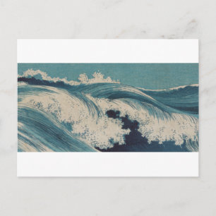 Waves by Konen Uehara Postcard