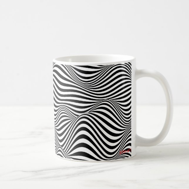 waves coffee mug (Right)