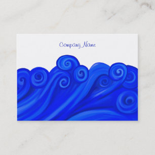 Waves, Company Name Business Card
