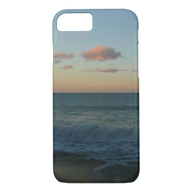 Waves Crashing at Sunset Beach Landscape Case-Mate iPhone Case (Back)