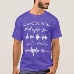 Waves EQ Sound Engineer Audio Engineer Music Produ T-Shirt