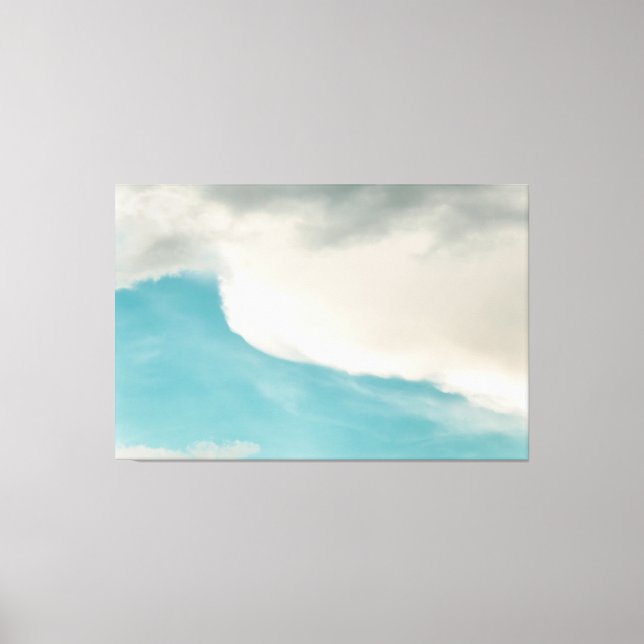 waves in all ways canvas print (Front)